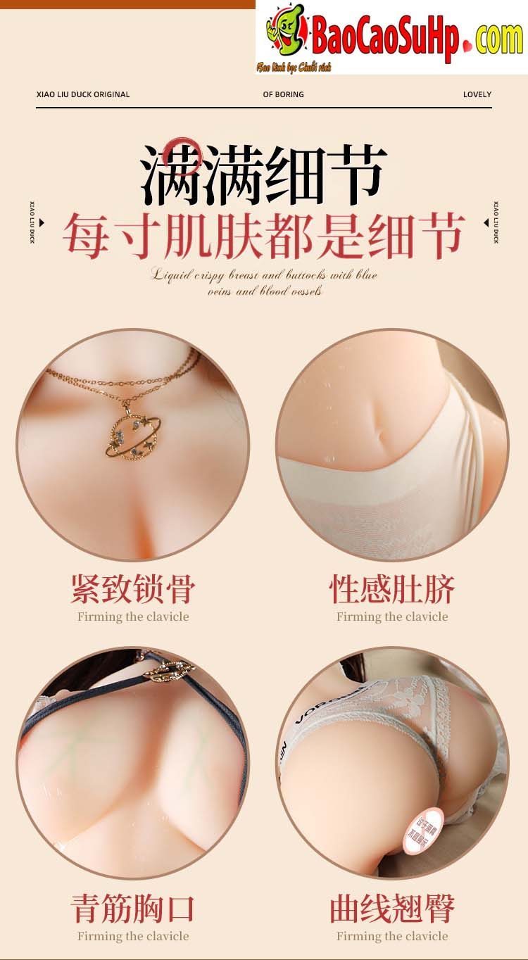 Búp bê bán thân Jiuai Dutch lady căng tròn 3kg chân thật hồng hào kích thích mua ngay