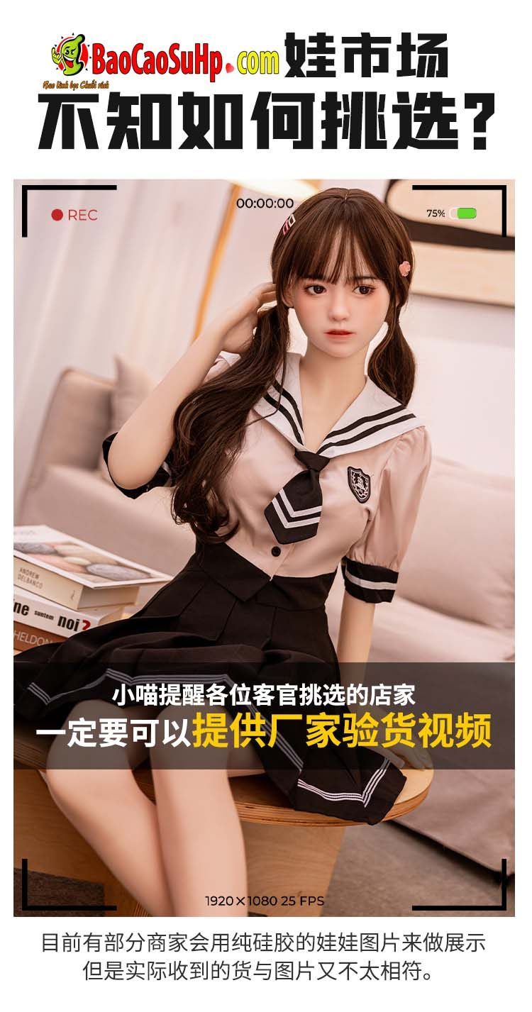 Búp bê tình dục nữ sinh Kameko 1m48 miệng tối ưu chân thực