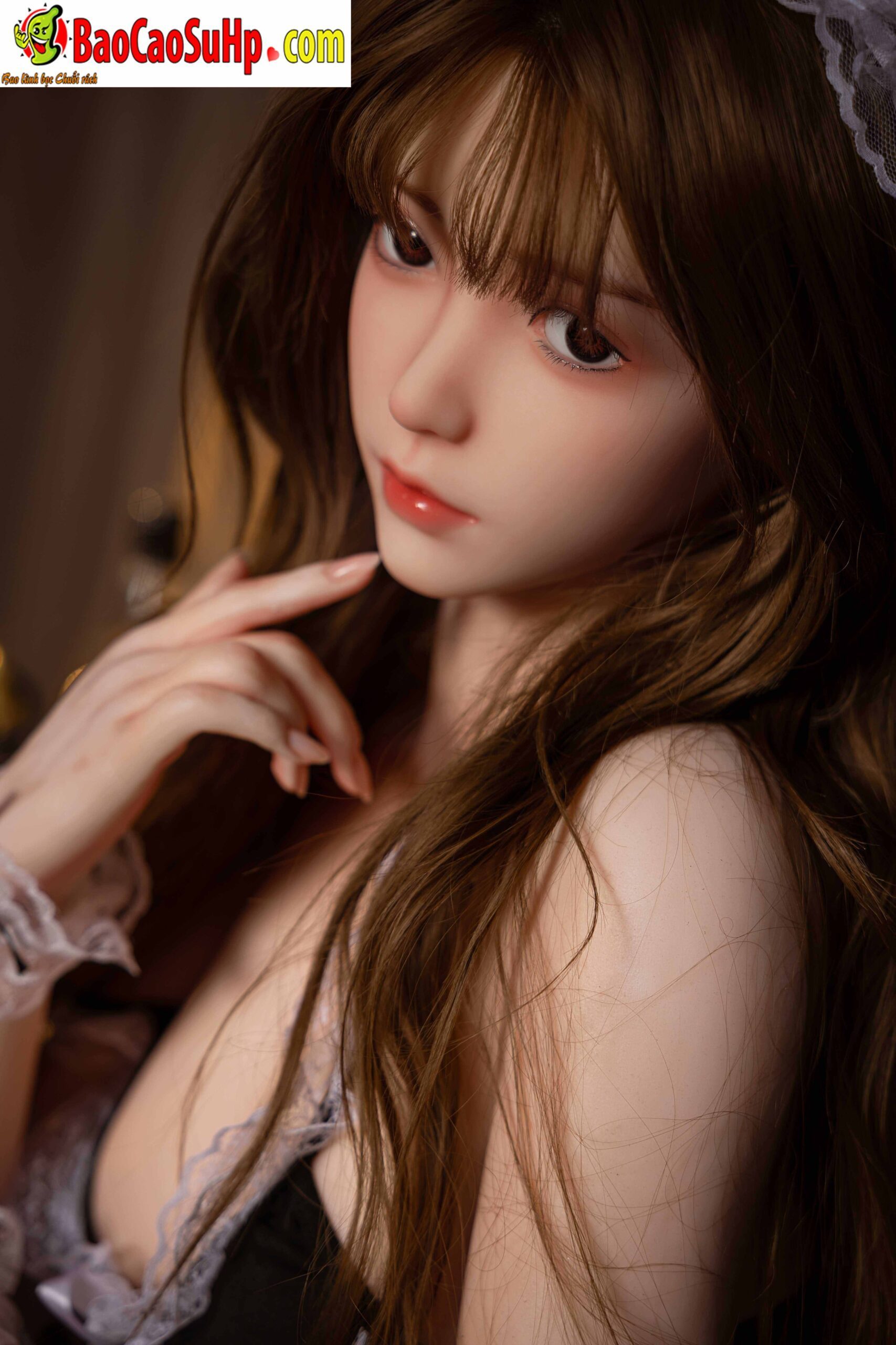 Búp Bê Đầu Silicone Hyeok Cô Hầu Gái Xinh Đẹp 1m59 Hot Girl Hàn Quốc
