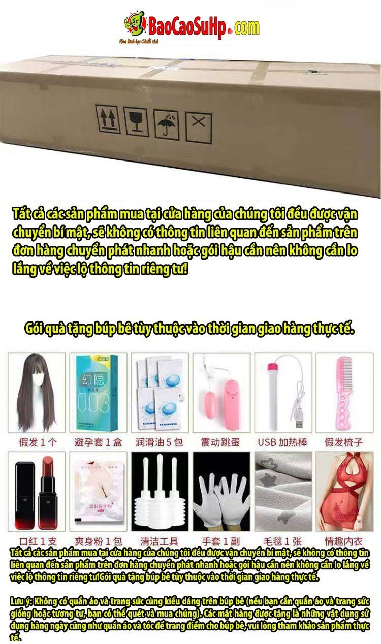 Búp bê tình dục Hyo-joo 1m59 đầu silicone TPE thật mềm mại giá tốt