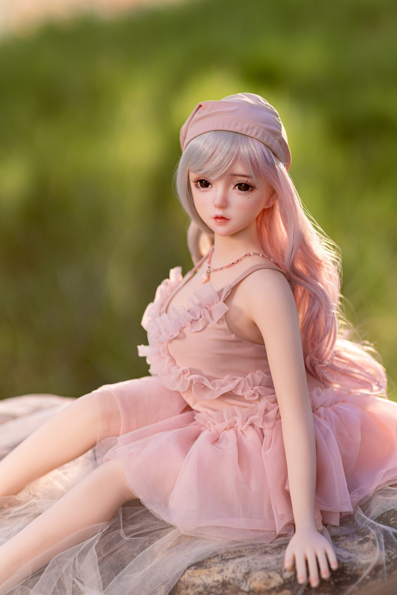 Búp bê tình dục mini Jezebel anime 80cm trắng tinh khiết thiết kế vintage quyến rũ