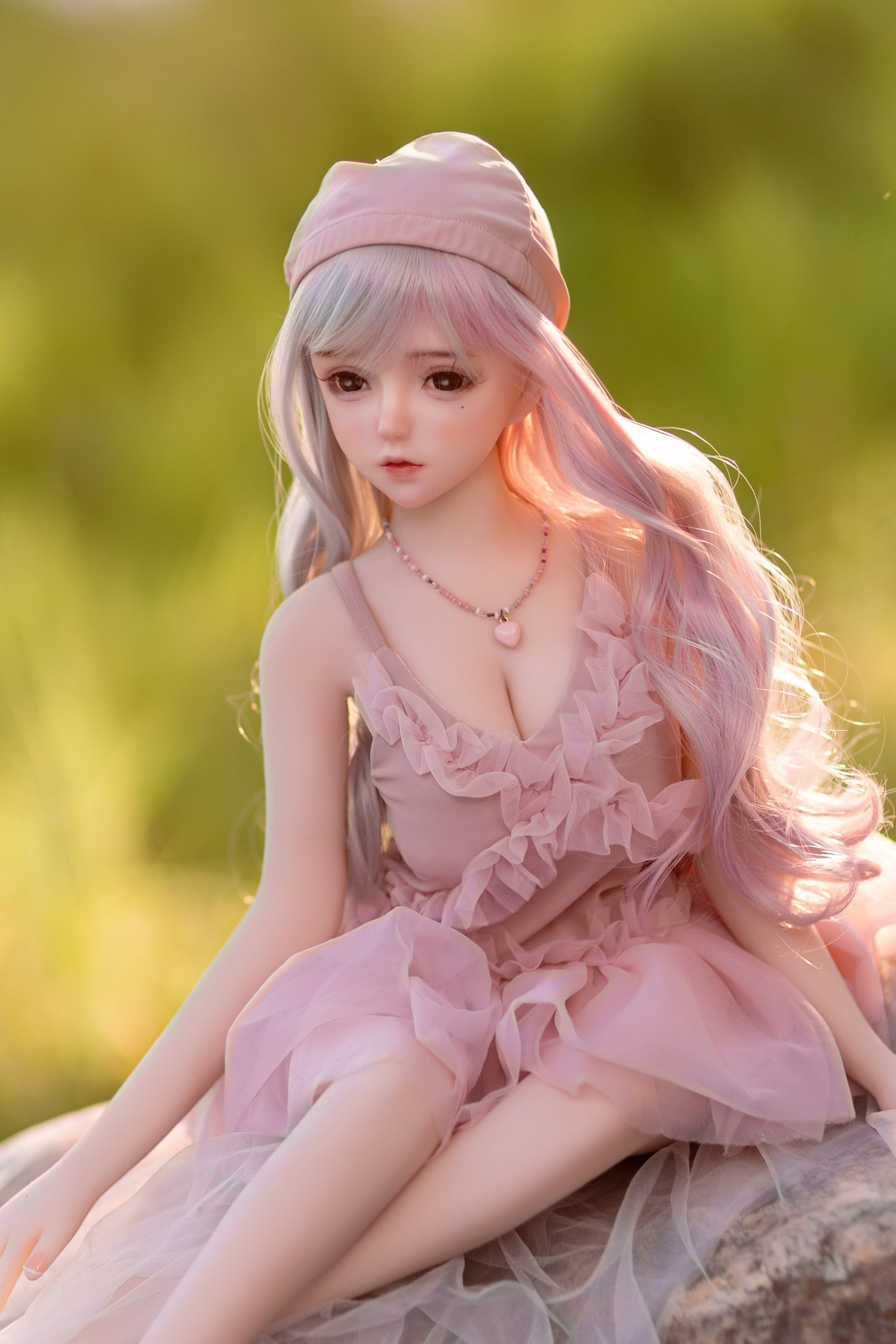 Búp bê tình dục mini Jezebel anime 80cm trắng tinh khiết thiết kế vintage quyến rũ