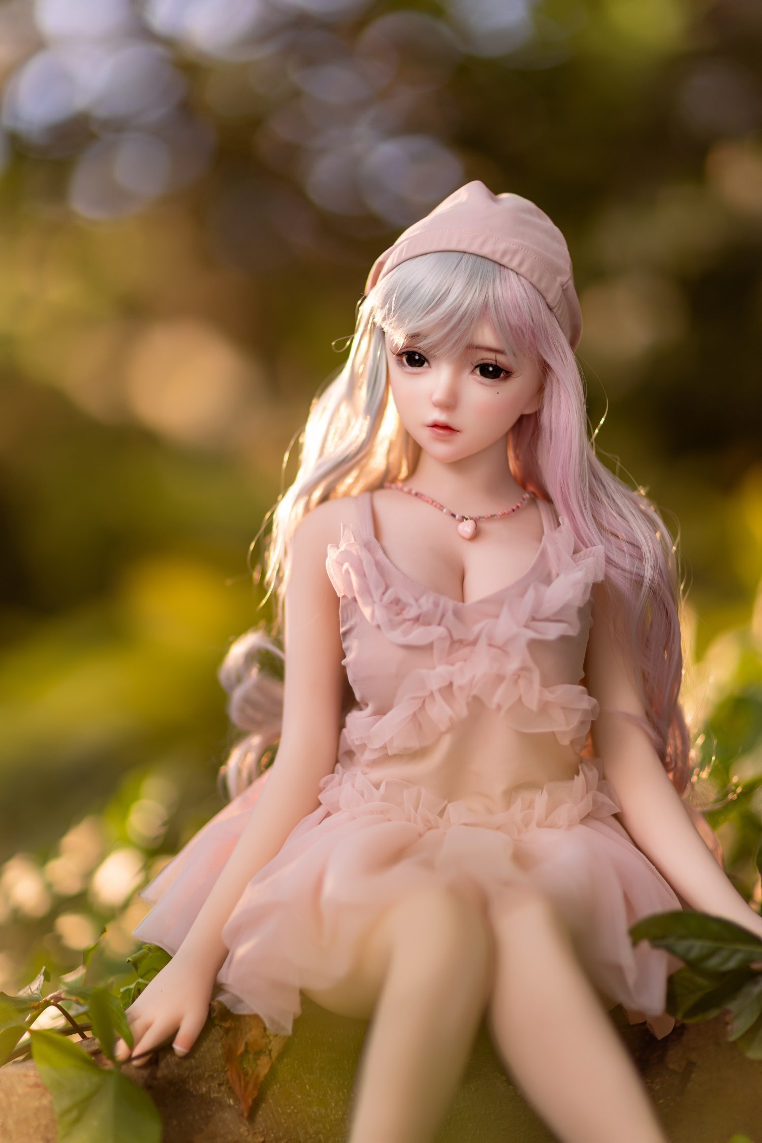 Búp bê tình dục mini Jezebel anime 80cm trắng tinh khiết thiết kế vintage quyến rũ