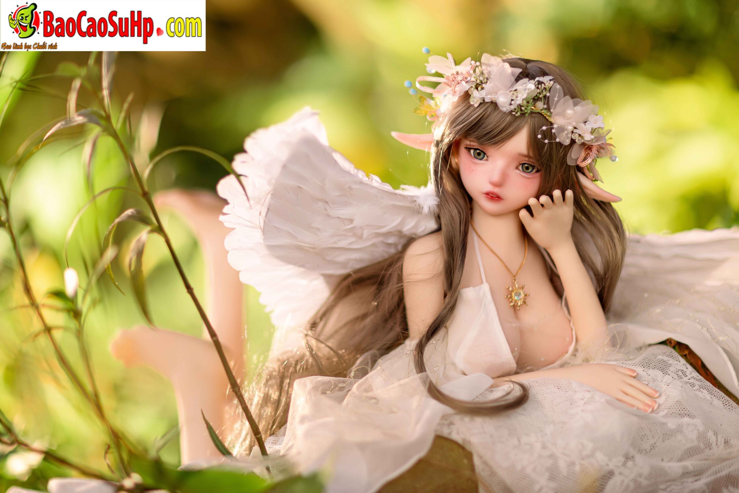 Búp bê tình dục anime yêu tinh ELf Lingyue 80cm vếu to hấp dẫn