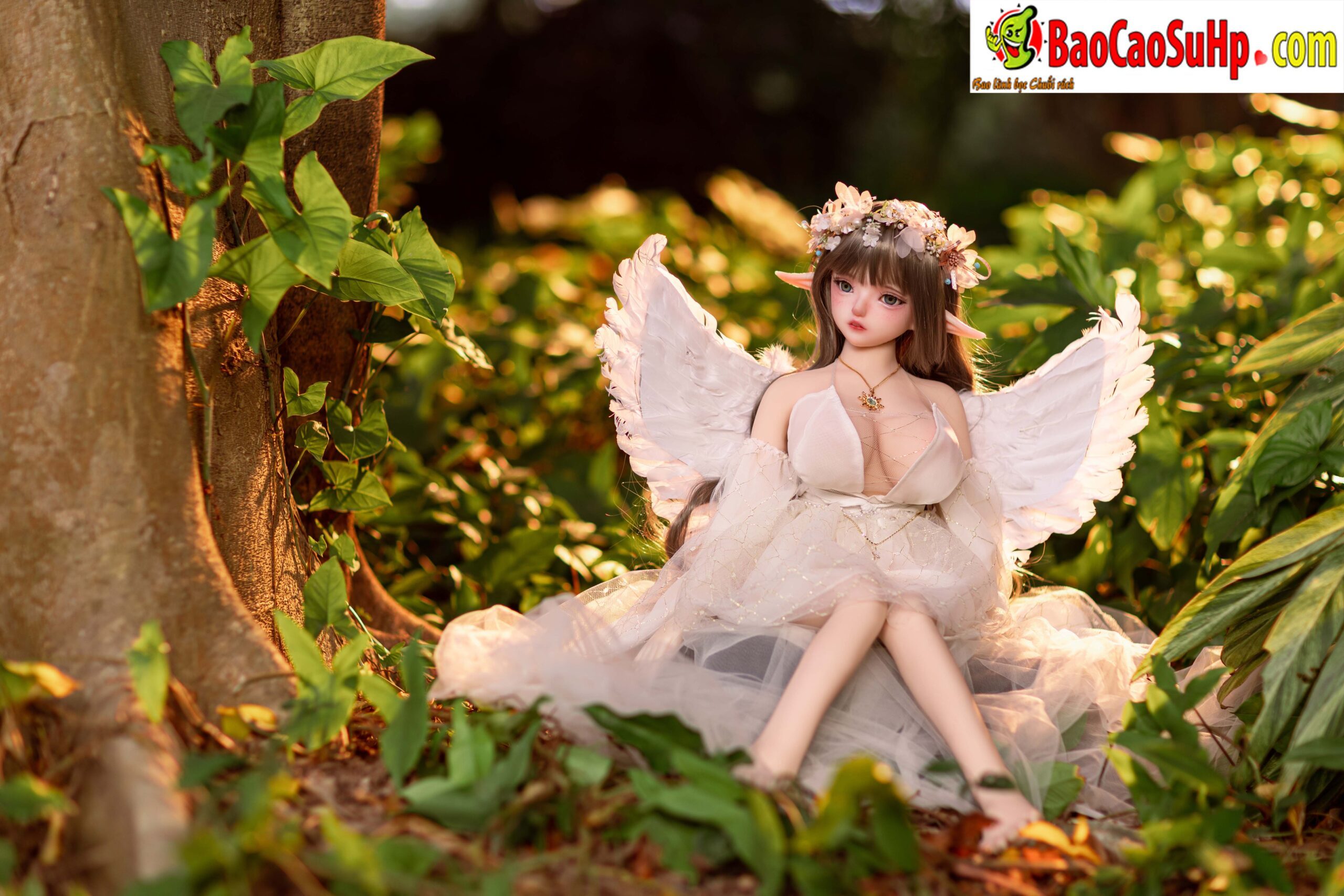 Búp bê tình dục anime yêu tinh ELf Lingyue 80cm vếu to hấp dẫn