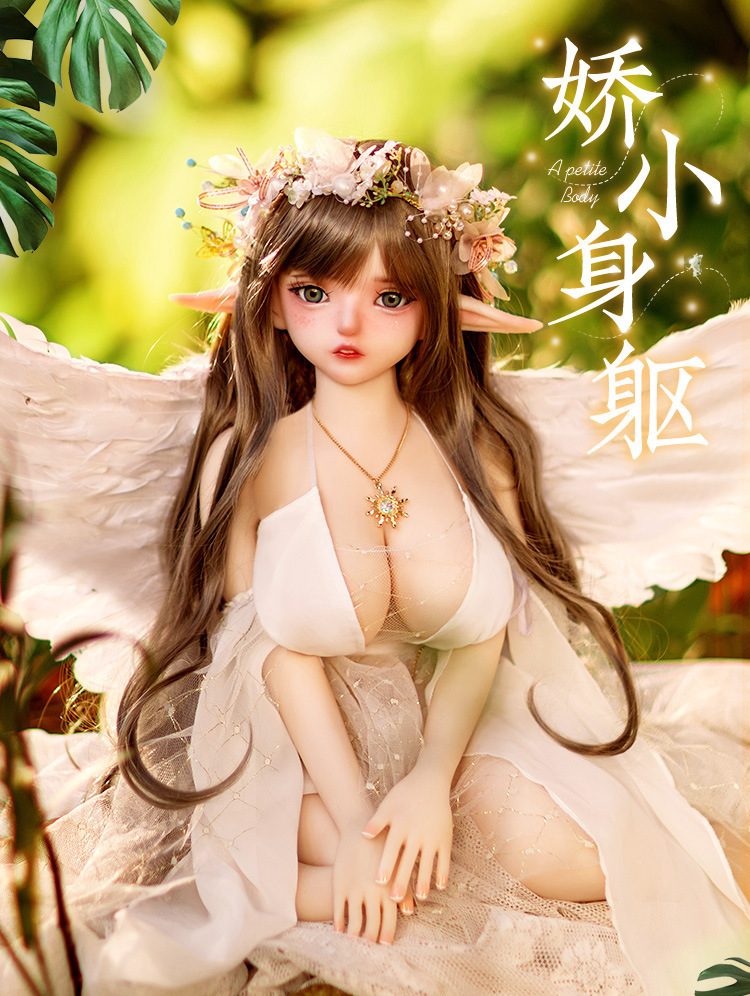 Búp bê tình dục anime yêu tinh ELf Lingyue 80cm vếu to hấp dẫn