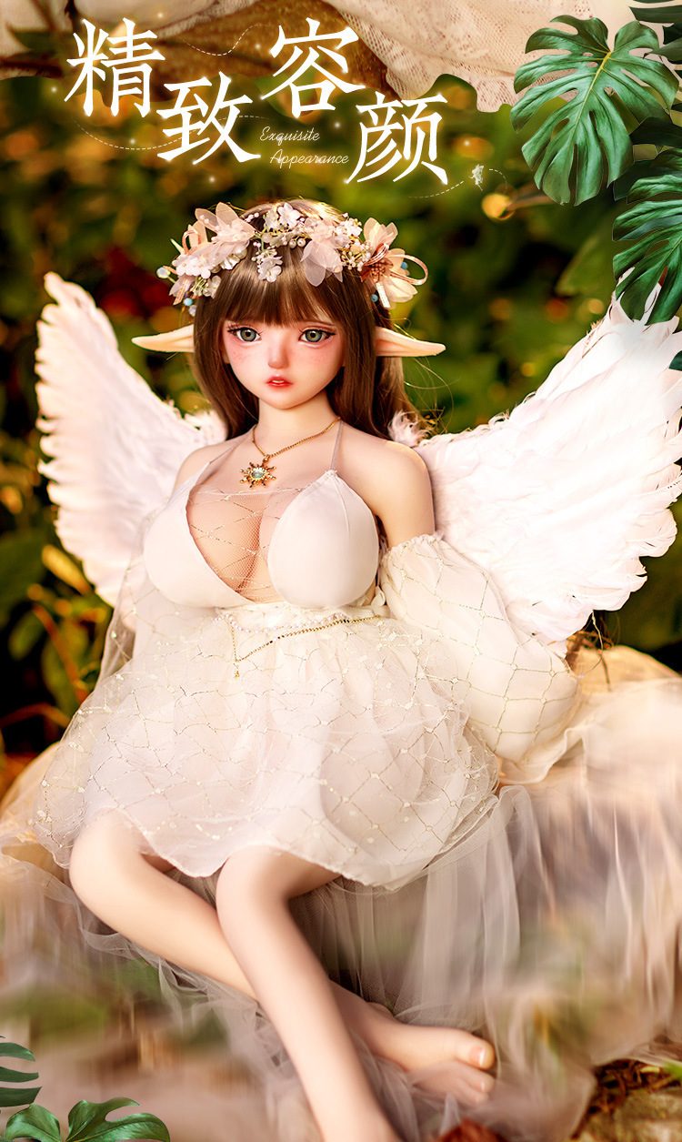 Búp bê tình dục anime yêu tinh ELf Lingyue 80cm vếu to hấp dẫn
