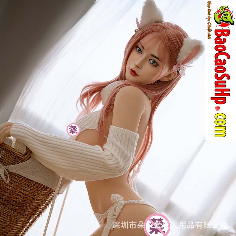 Búp bê tình dục Pink Fox Lady 1m60 cao cấp chân thực gợi cảm