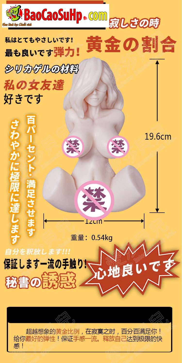 bup be tinh duc ban than Japan Sabrina 9 - Búp bê tình dục bán thân Elsa babe Japan Sabrina 540g Silicone