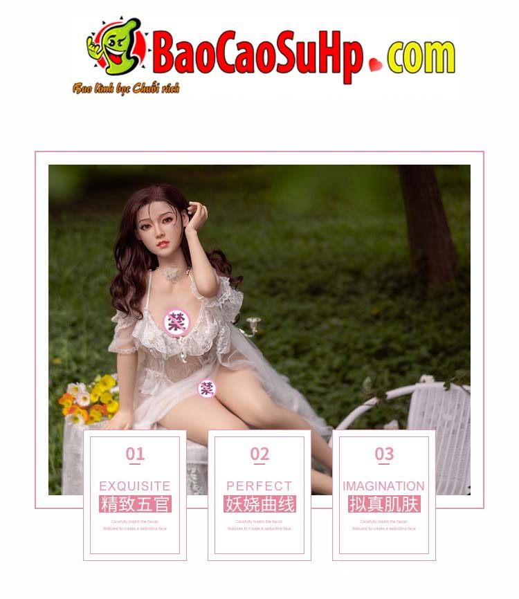 Búp bê tình dục Begonia 1m64 silicone mềm mại, sexy quyến rũ