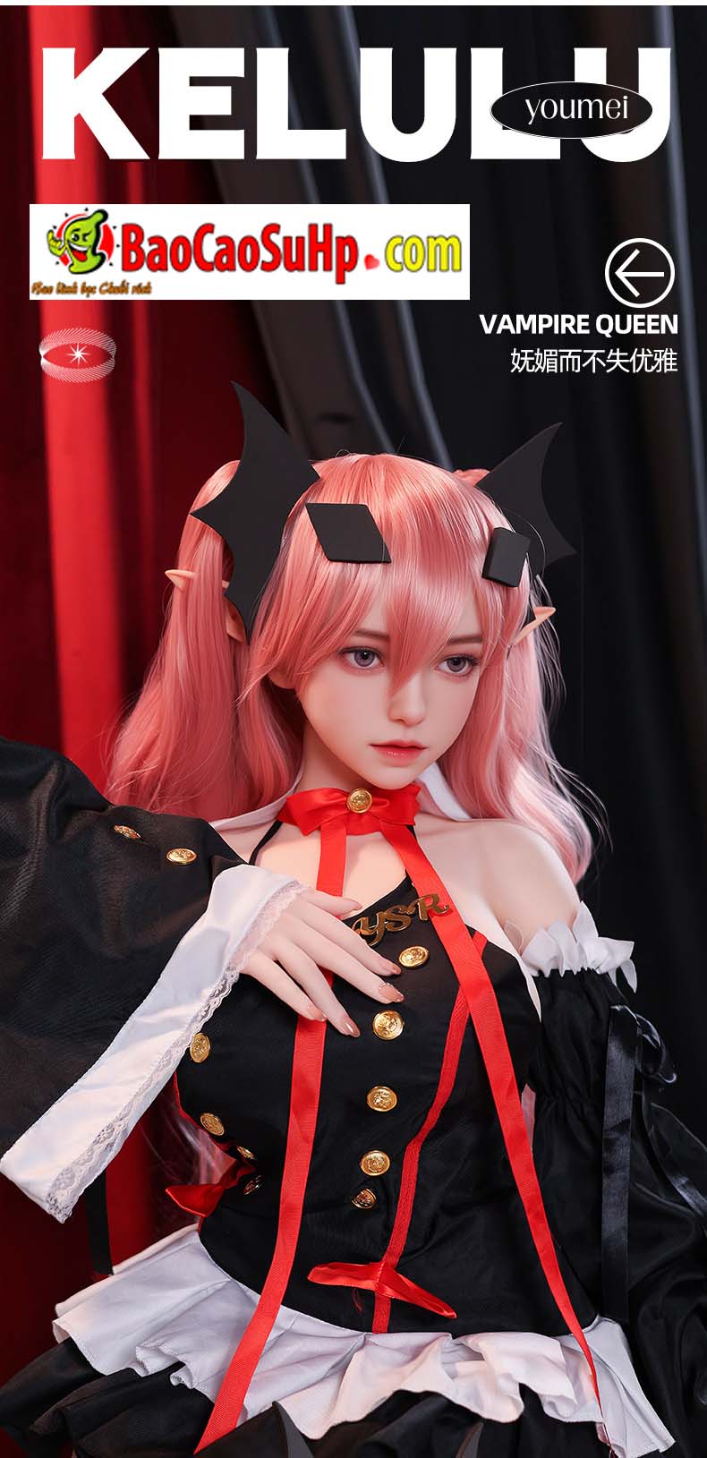 bup be tinh duc Full Youmei anime 12 - Búp bê tình dục Full Youmei anime 1m45 đầu cấy tóc silicone thân TPE ngực siêu mềm (Oder)