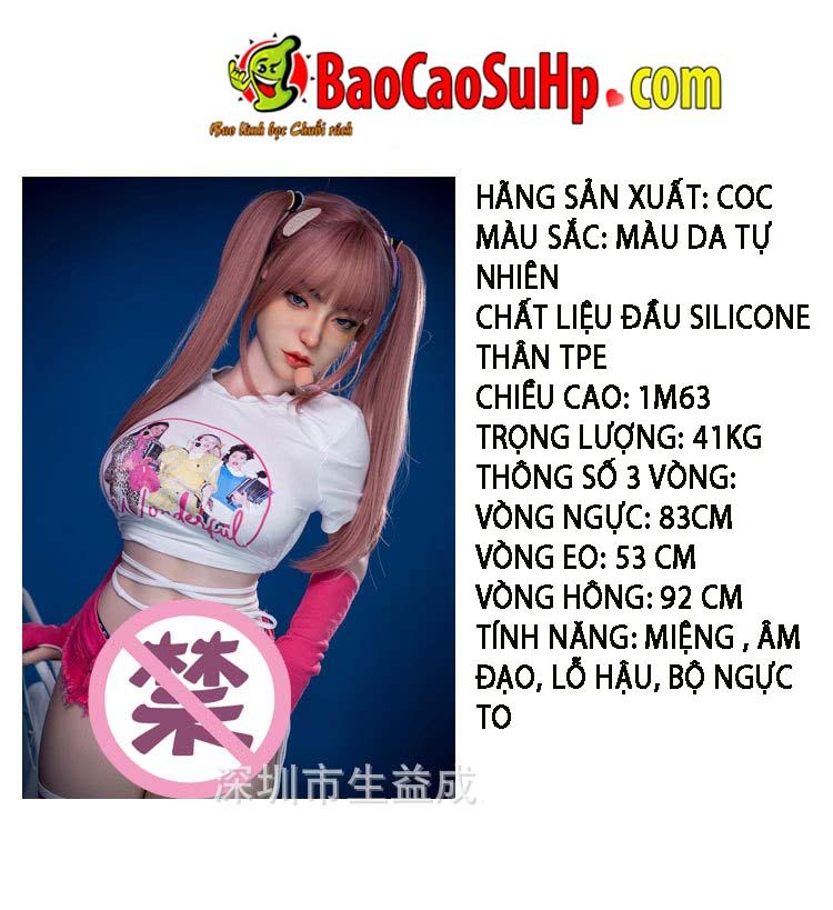 Búp bê tình dục Queen Anna Bella 1m63 tinh nghịch chất liệu cao cấp
