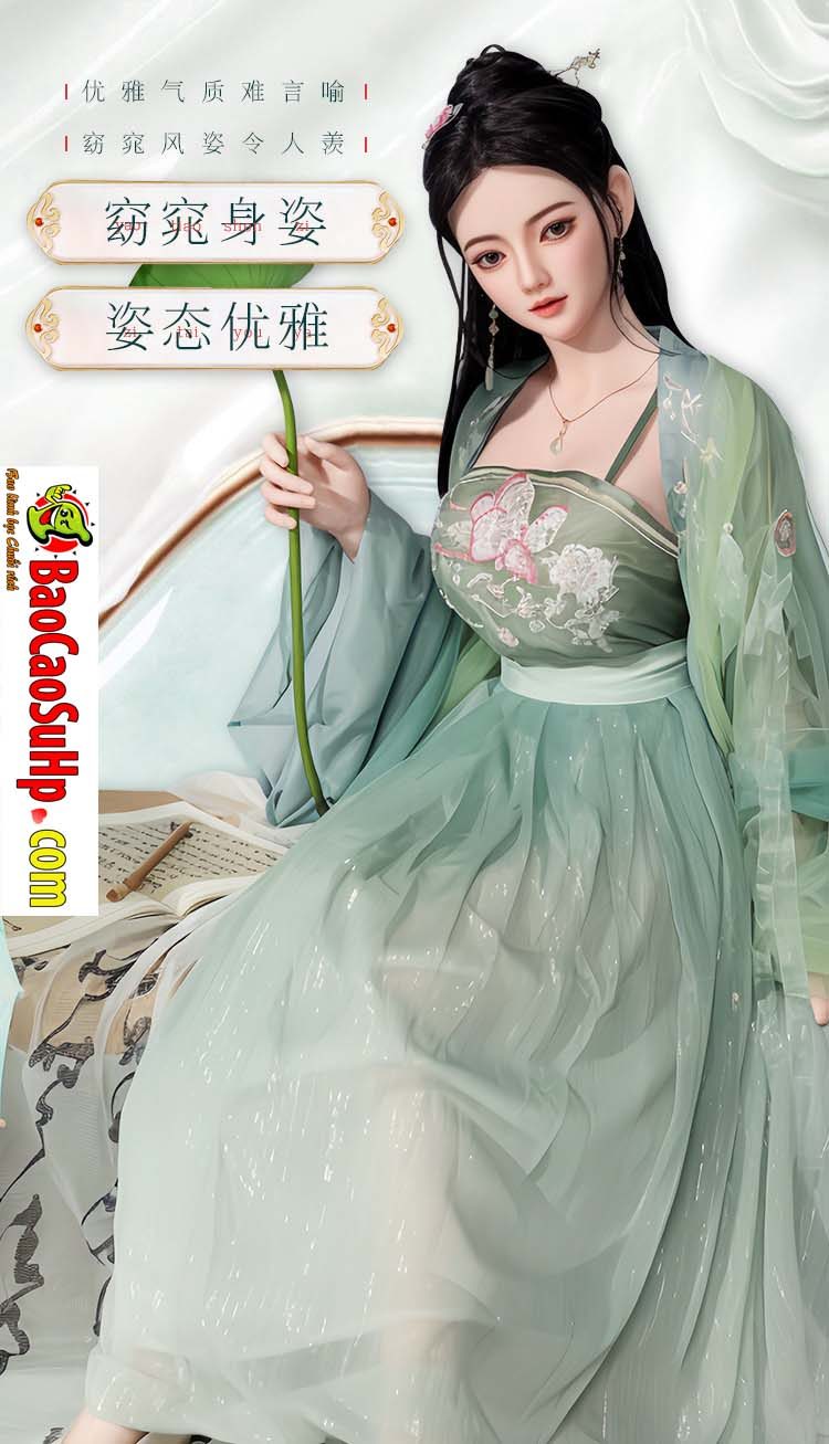 Búp Bê Tình Dục AZM Quỳnh Giao Mặt Xuân Thủy 1m59 Cổ Trang Chính Hãng