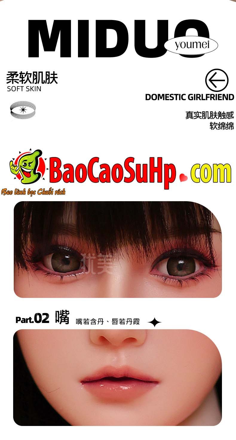 Búp bê tình dục Full Kha Nguyệt silicone cấy tóc 1m58 cao cấp