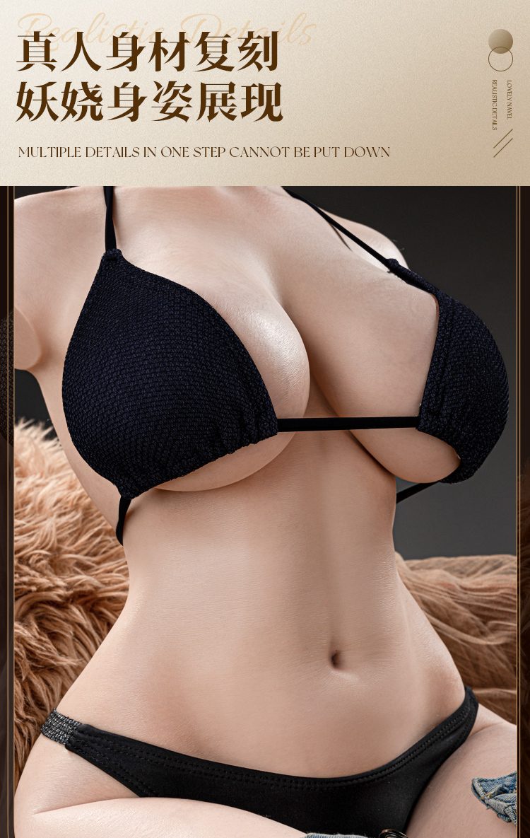 Búp bê tình dục bán thân silicone Mizzzee Eden 19kg mềm mại đẳng cấp