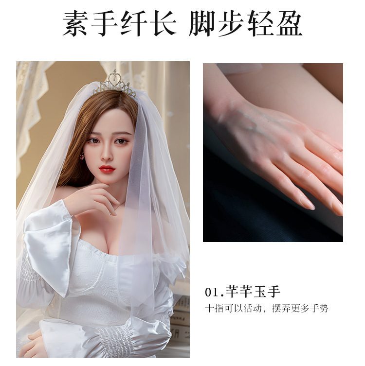 bup be tinh duc full silicone 1m59 co dau Kaneis Yeon 8 - Búp bê tình dục full silicone 1m59 cô dâu Kaneis Yeon trắng tinh khôi (Oder)