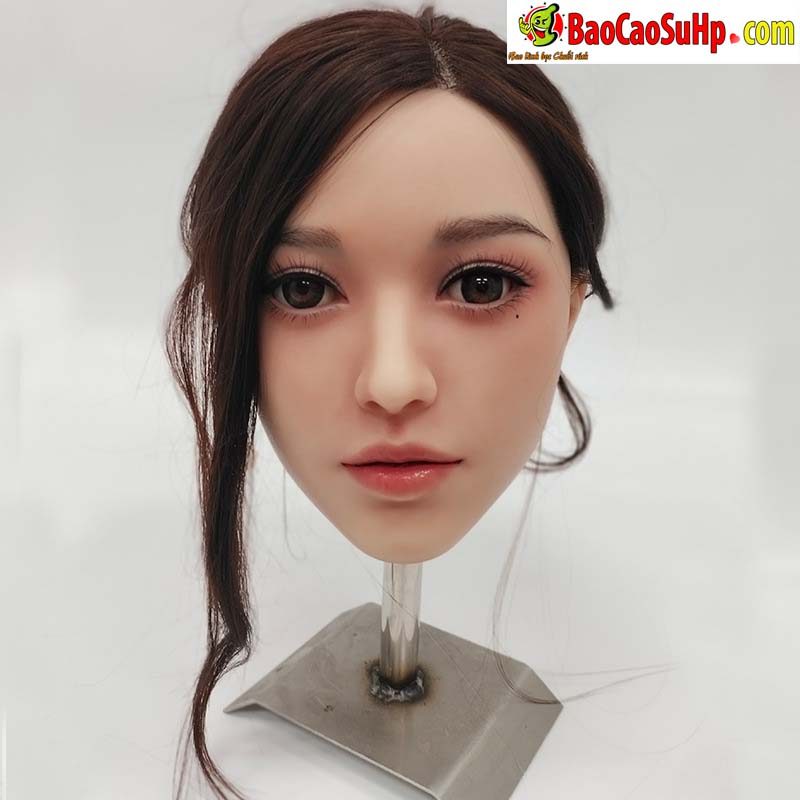 Đầu búp bê tình dục TPE Silicone tóc giả cấy tóc giá tốt