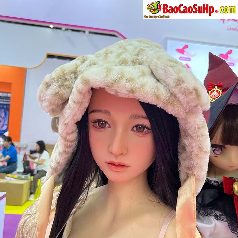 Đầu búp bê tình dục TPE Silicone tóc giả cấy tóc giá tốt