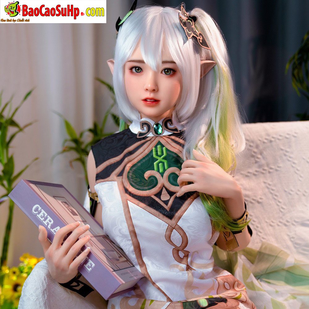 Búp Bê Tình Dục Cosplay Tinh Linh Y Na Silicon 158cm Mềm 