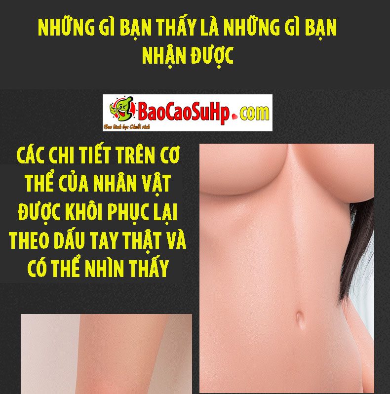 bup be tinh duc cosplay tinh linh Y Na dau 16 - Búp bê tình dục Cosplay Tinh linh vui vẻ Y Na Đầu silicon 158cm + Thân mềm TPE + cấy tóc (Oder)