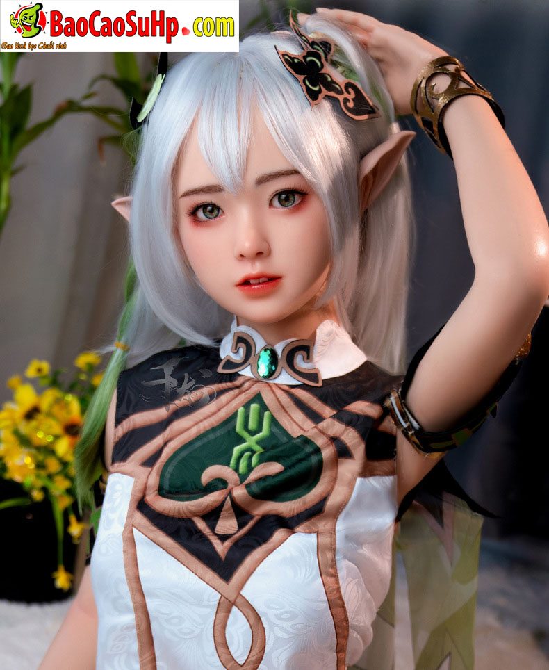 bup be tinh duc cosplay tinh linh Y Na dau 26 - Búp bê tình dục Cosplay Tinh linh vui vẻ Y Na Đầu silicon 158cm + Thân mềm TPE + cấy tóc (Oder)