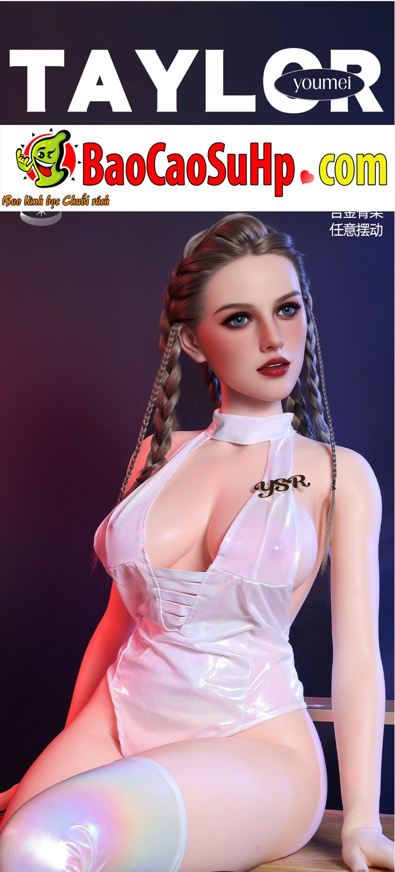 Bup be tinh duc Full Chau Au Natalie 10 - Búp bê tình dục Full Châu Âu Natalie cá tính 1m45 cấy tóc túi ngực đứng kết cấu da
