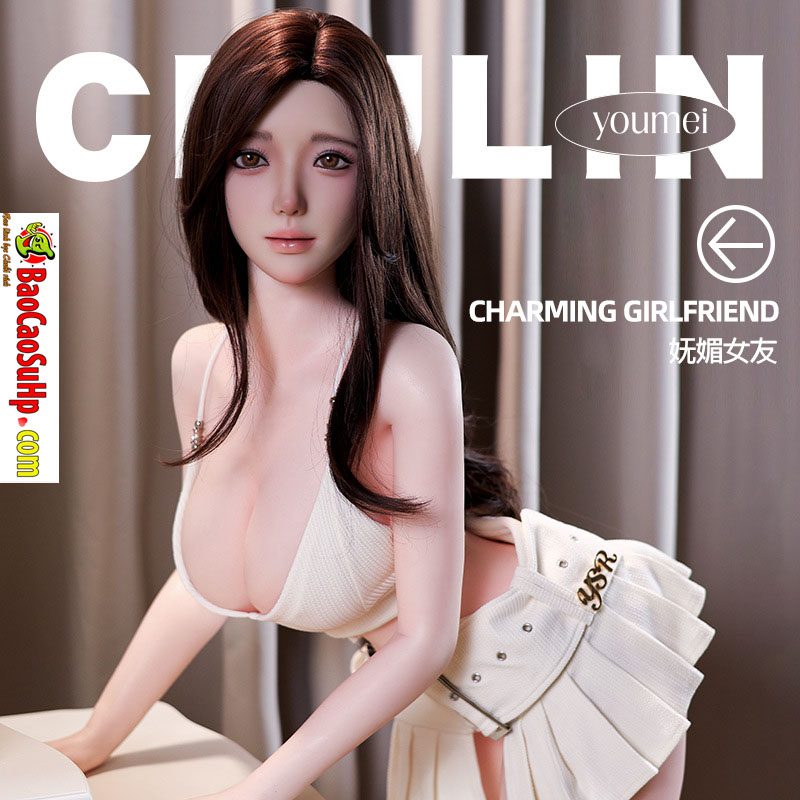 Búp bê tình dục cao cấp 1m58 TPE cấy tóc chân thực, đầu silicone