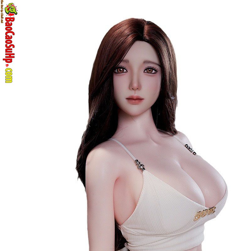 Búp bê tình dục cao cấp 1m58 TPE cấy tóc chân thực, đầu silicone