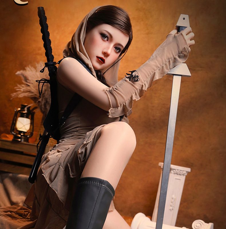 bup be tinh duc Full Assasin Girl 1m58 7 - Búp bê tình dục Full Assasin Girl 1m58 đầu silicone cấy tóc thân TPE
