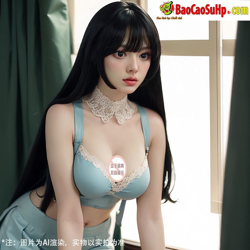 Búp bê silicone Mizzzee Kiaraa 1m58 tóc đen đẹp chuẩn sống