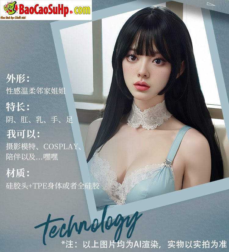bup be tinh duc Mizzzee Kiaraa Full Silicone 8 - Búp bê tình dục Mizzzee Kiaraa tóc đen xinh đẹp 1m58 Full Silicone