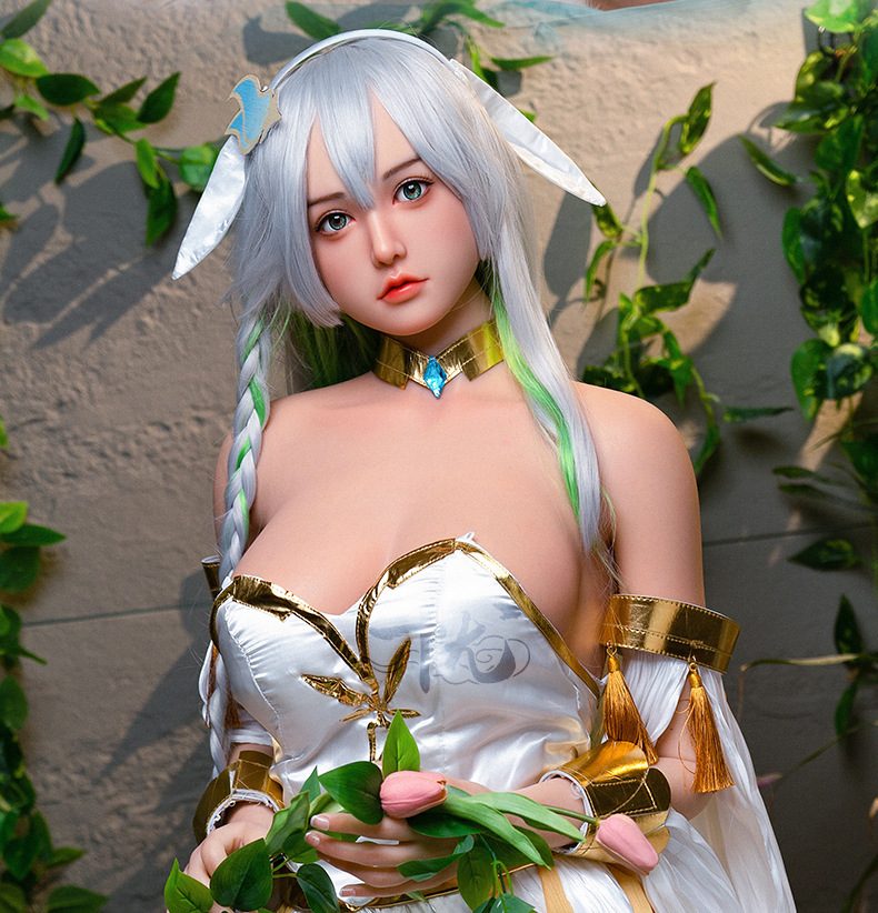 Búp bê tình dục ELF Hayoon ngực lớn 1m58 đầu silicon cấy tóc