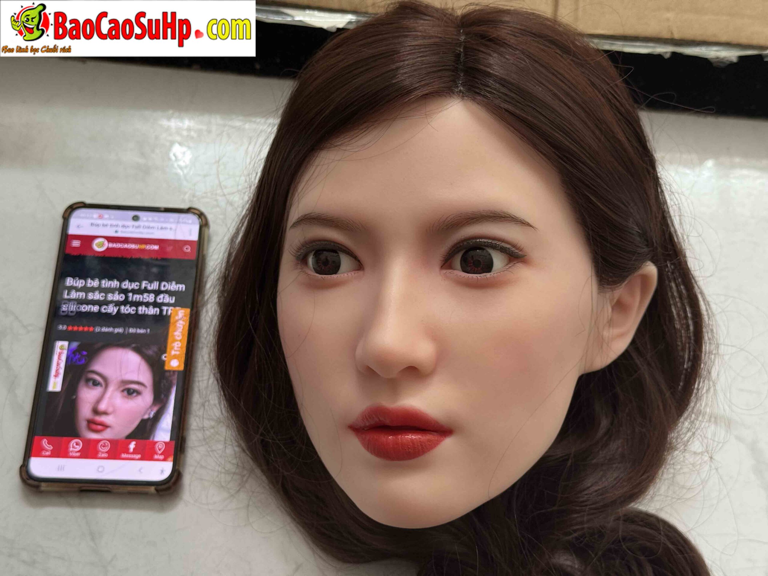 Full Diem Lam 1.58m Silicone Hair Implant TPE Realistic Sex Doll