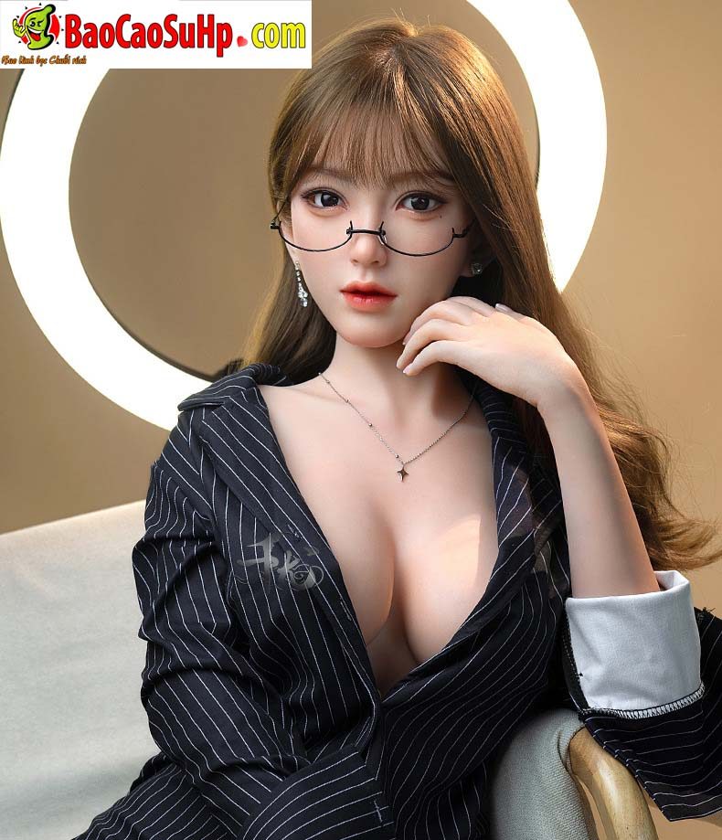 bup be tinh duc kieu nga 1m58 10 - Búp bê tình dục ngực to eo thon cô thư ký Kiều Nga 1m58 kính cận đầu silicone thân TPE
