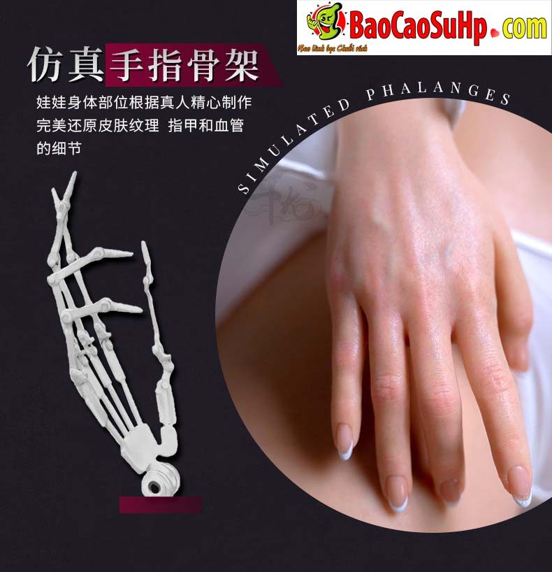 bup be tinh duc Nami Aiko 1m58 14 - Búp bê tình Full dục thể thao Nami Yinuo 1m58 khỏe khoắn đầu Silicone cấy tóc