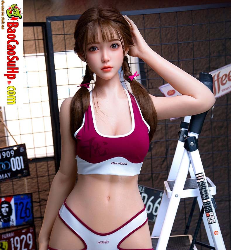 bup be tinh duc Nami Aiko 1m58 8 - Búp bê tình Full dục thể thao Nami Yinuo 1m58 khỏe khoắn đầu Silicone cấy tóc