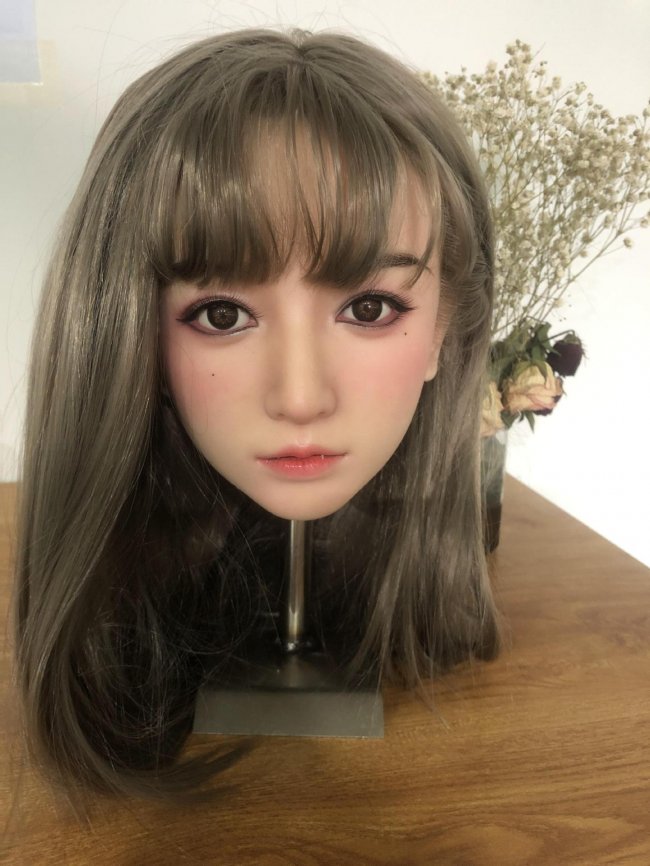 Đầu búp bê tình dục Châu Á Âu chất liệu Silicone TPE cao cấp