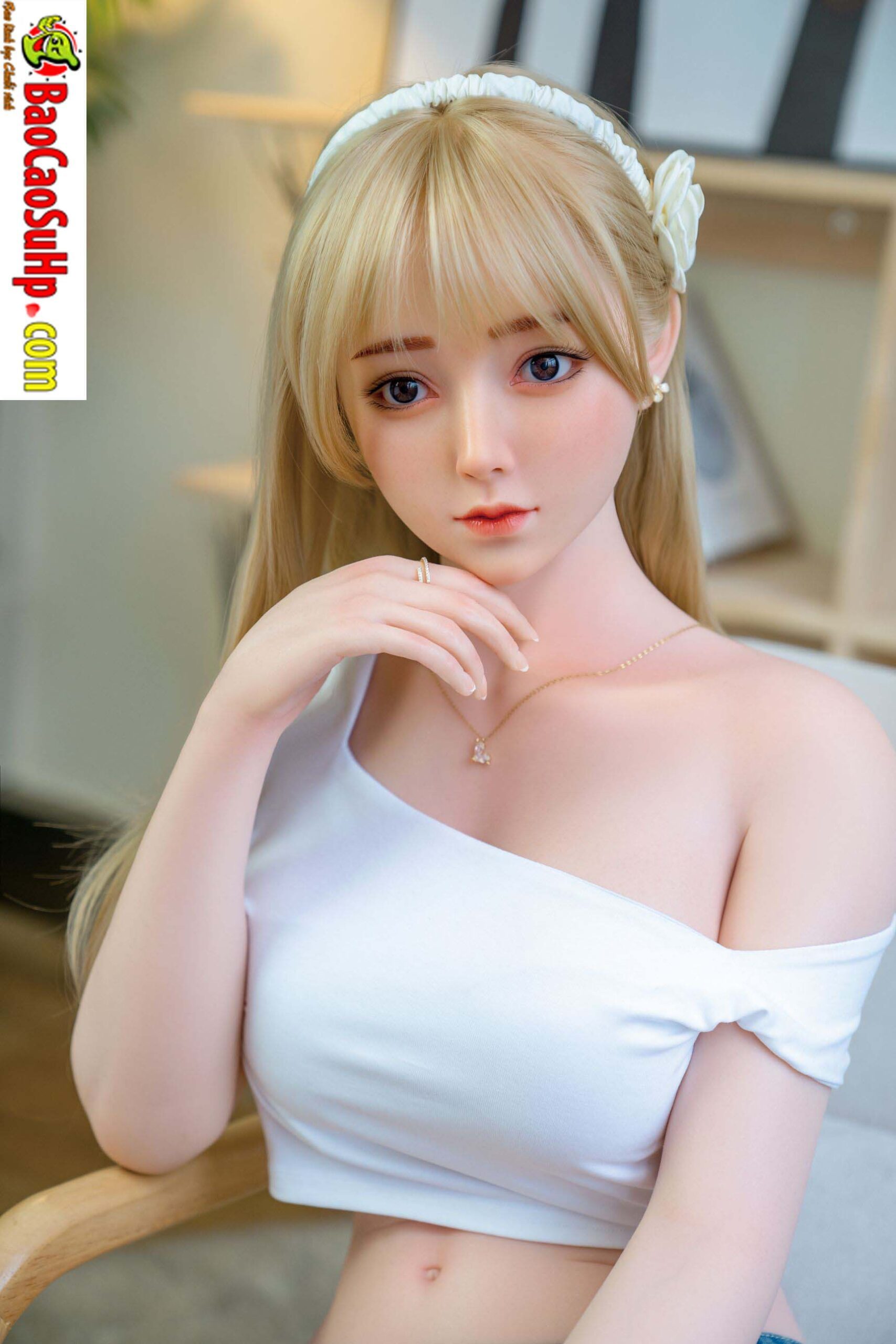 002 222 scaled - Búp bê tình dục Full cô bạn gái ngây thơ tóc vàng Ninh Hinh 1m58
