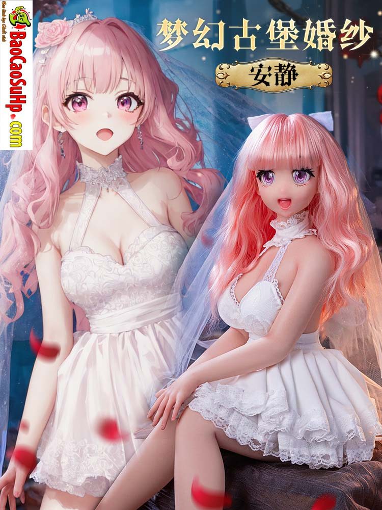Búp bê tình dục anime Bianca cô dâu 88cm silicone cao cấp