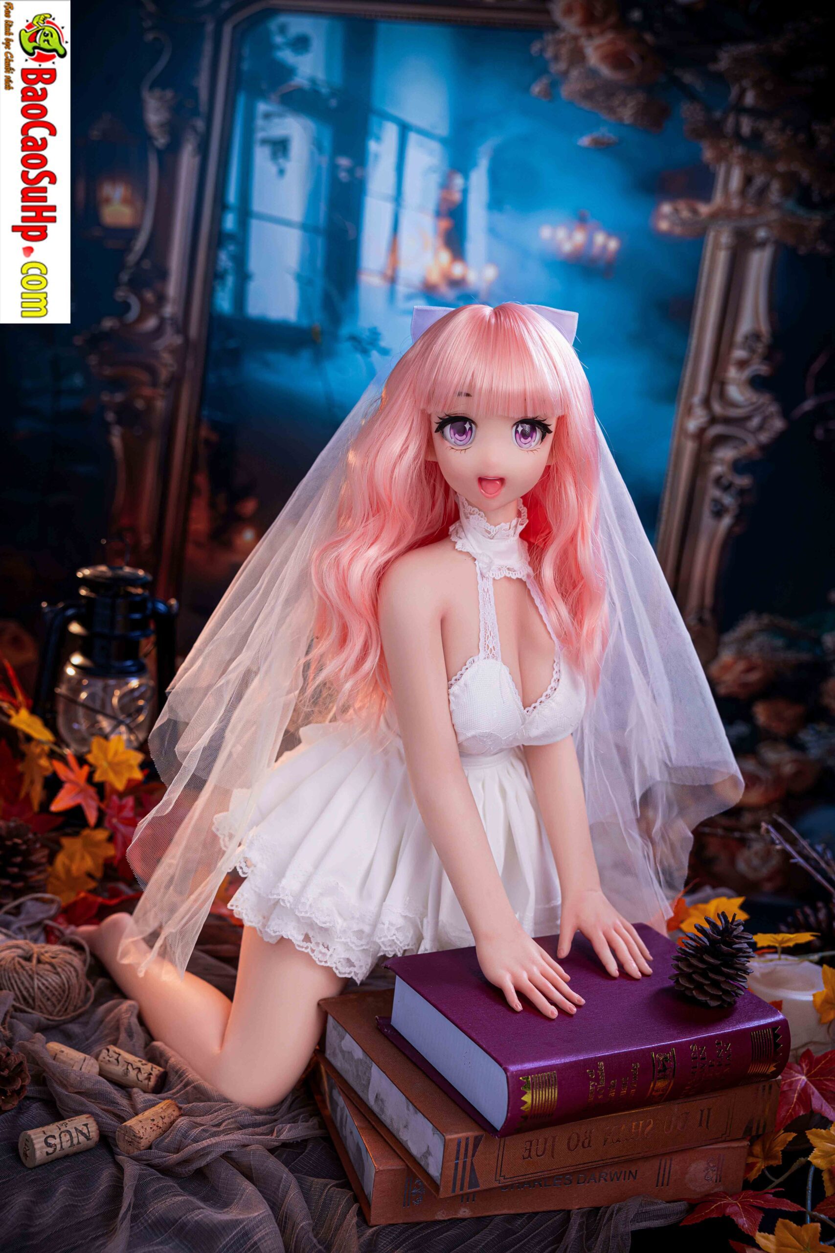 bup be tinh duc Anime Bianca 88cm 18 scaled - Búp bê tình dục đầy đủ tay chân Anime Bianca cô dâu xinh xắn 88cm Silicone