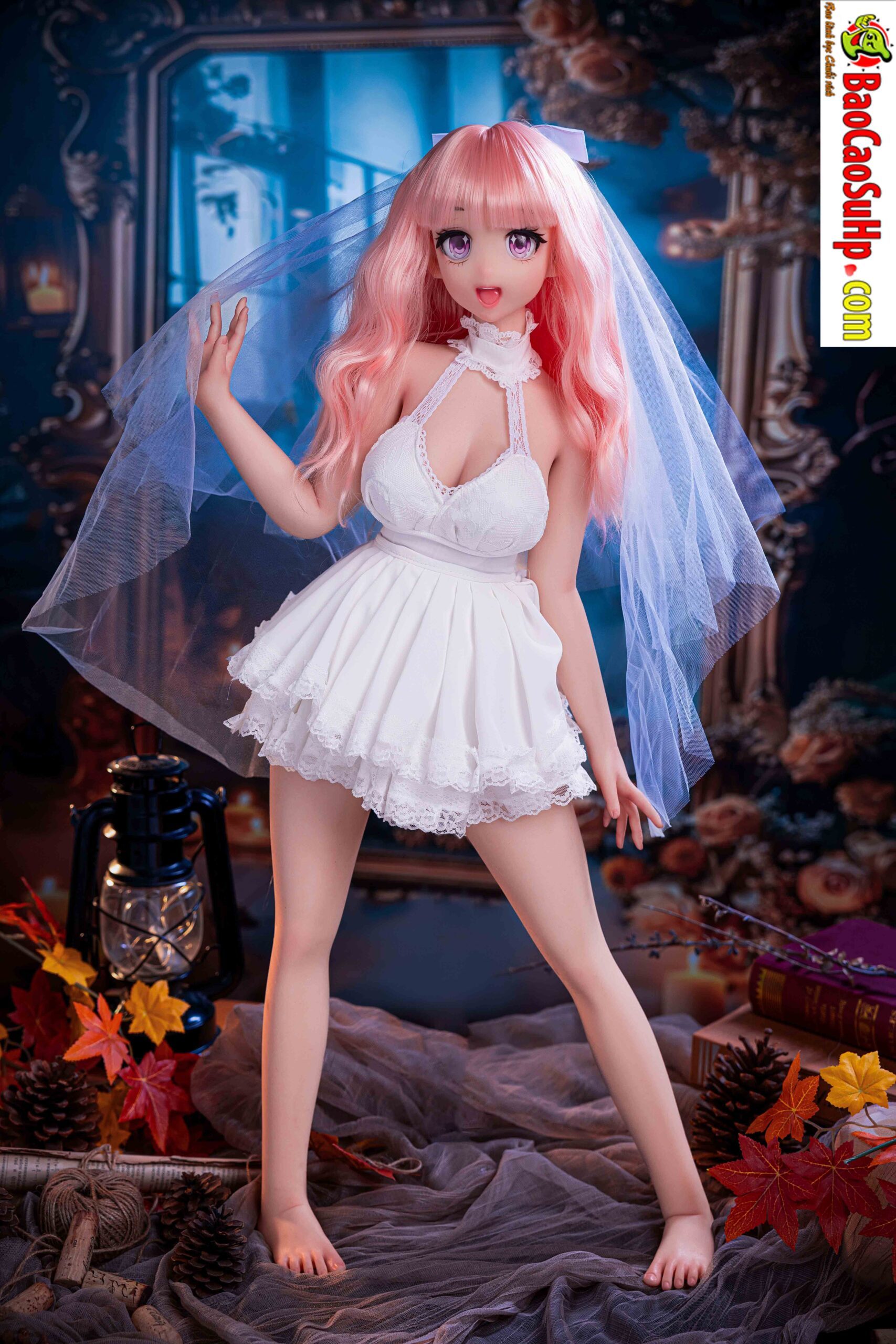 bup be tinh duc Anime Bianca 88cm 22 scaled - Búp bê tình dục đầy đủ tay chân Anime Bianca cô dâu xinh xắn 88cm Silicone