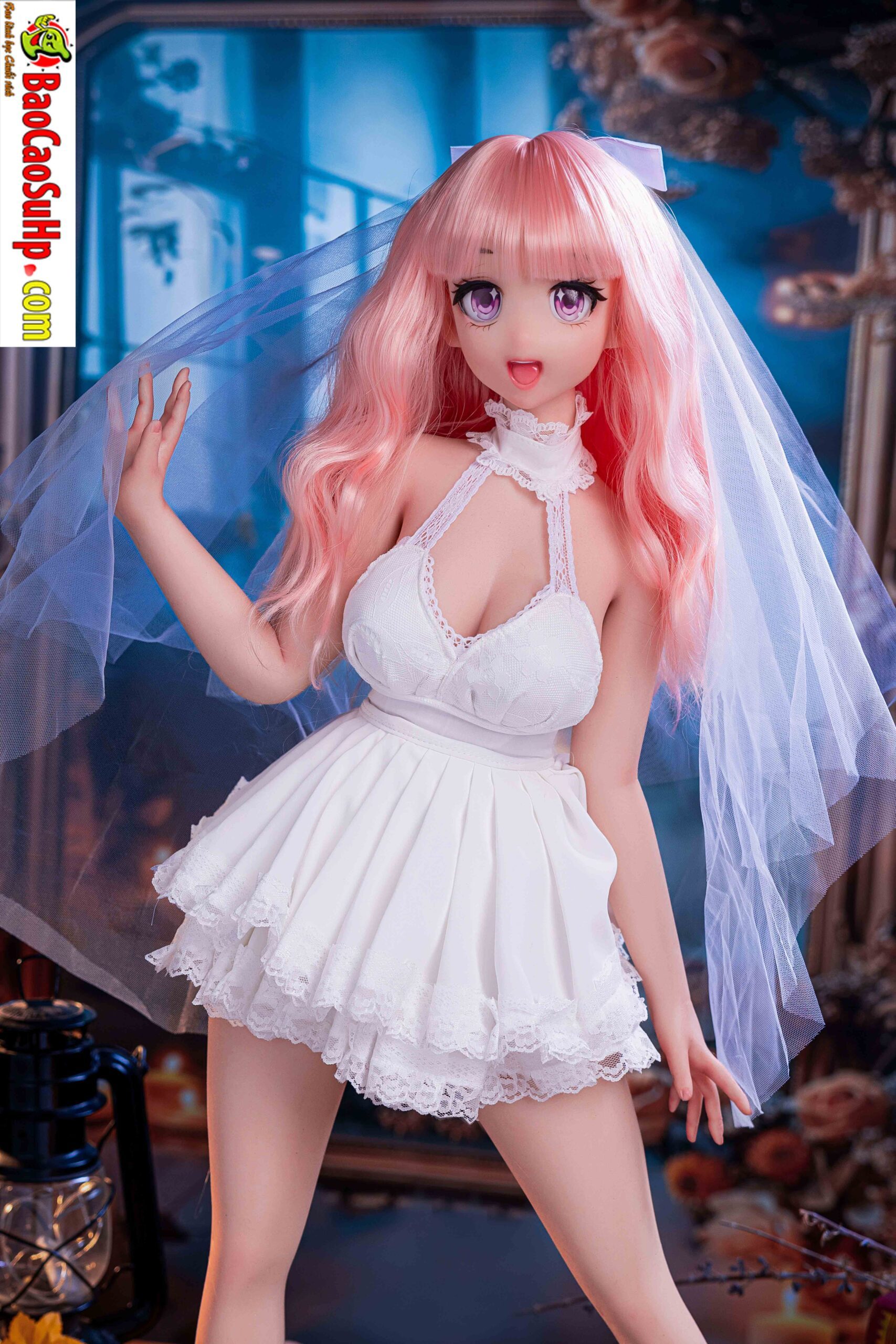 bup be tinh duc Anime Bianca 88cm 23 scaled - Búp bê tình dục đầy đủ tay chân Anime Bianca cô dâu xinh xắn 88cm Silicone