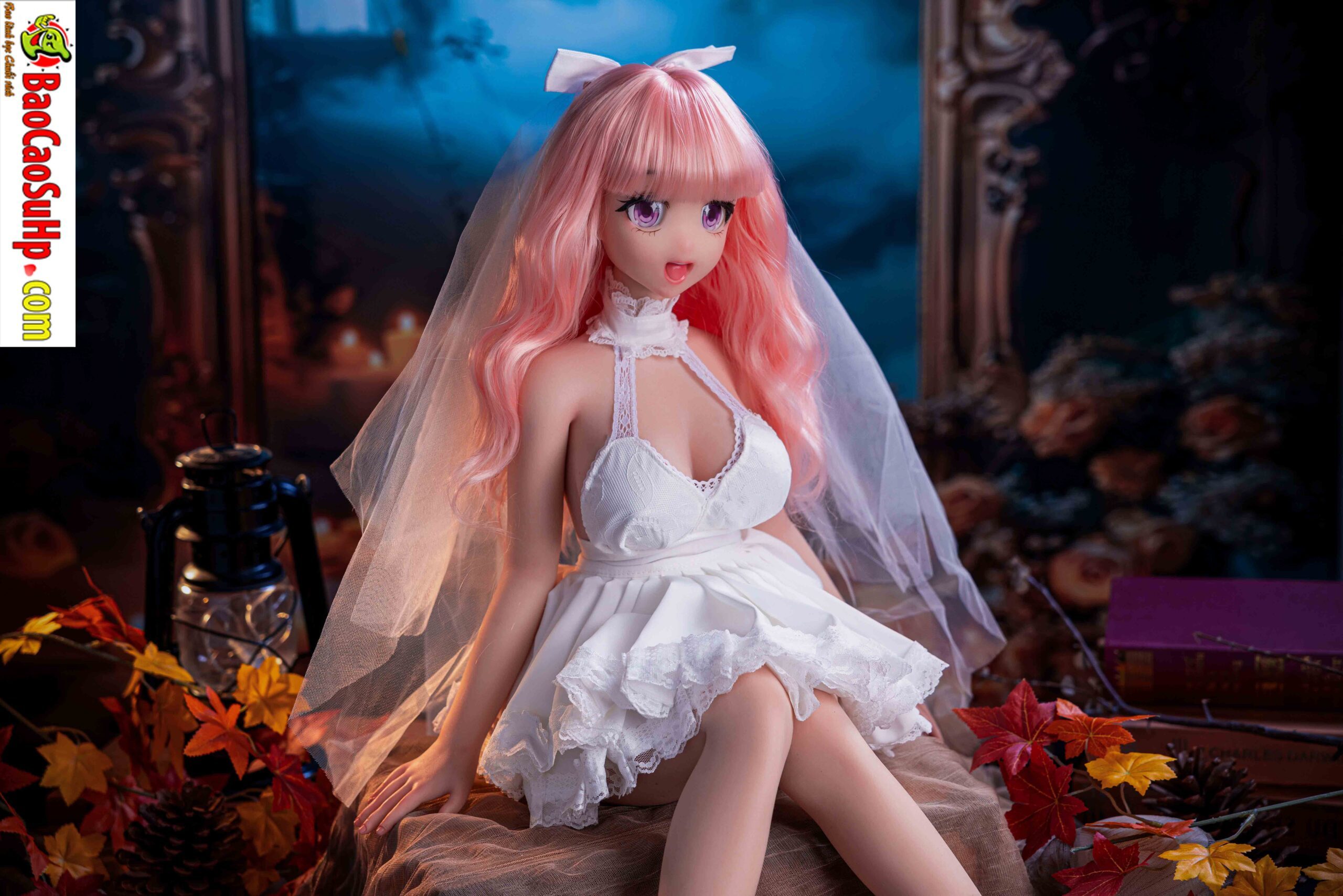 bup be tinh duc Anime Bianca 88cm 3 scaled - Búp bê tình dục đầy đủ tay chân Anime Bianca cô dâu xinh xắn 88cm Silicone