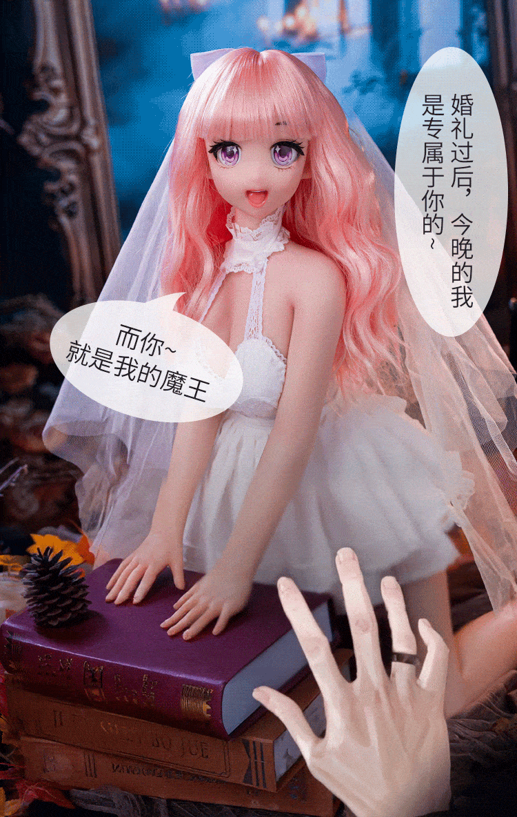 gt bup be tinh duc Anime Bianca 88cm 16 - Búp bê tình dục đầy đủ tay chân Anime Bianca cô dâu xinh xắn 88cm Silicone