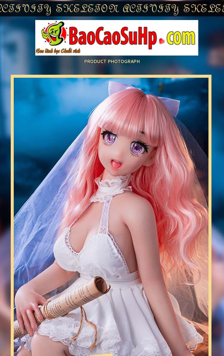 gt bup be tinh duc Anime Bianca 88cm 19 - Búp bê tình dục đầy đủ tay chân Anime Bianca cô dâu xinh xắn 88cm Silicone