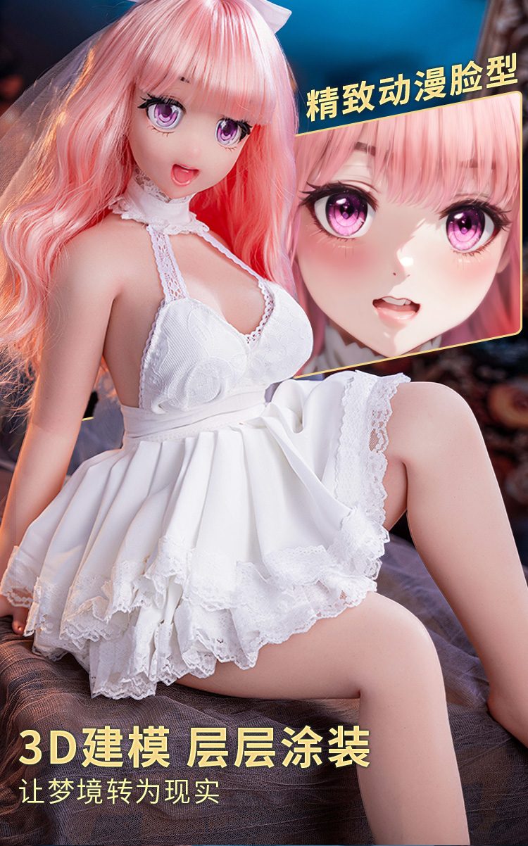 gt bup be tinh duc Anime Bianca 88cm 5 - Búp bê tình dục đầy đủ tay chân Anime Bianca cô dâu xinh xắn 88cm Silicone