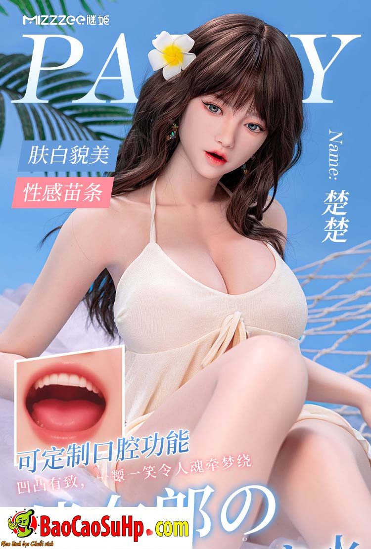 Búp bê tình dục Full Nefertari Vivi sexy ngực lớn 1m59 Silicone cao cấp