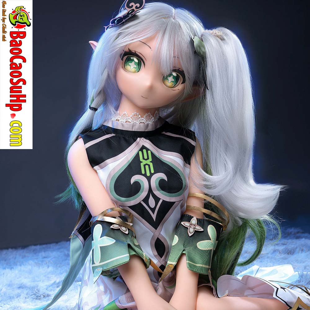 Búp bê tình dục anime BJD 1m đầu silicone chân thực, handmade
