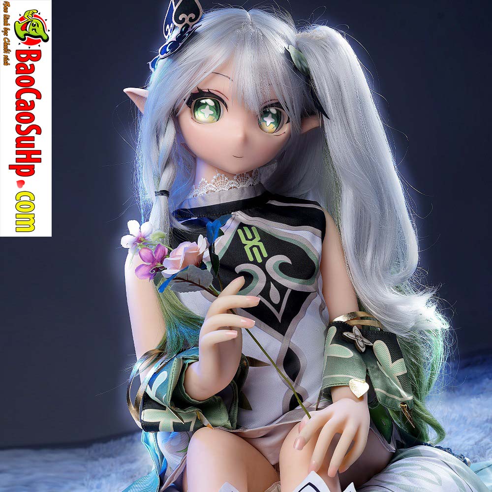 Búp bê tình dục anime BJD 1m đầu silicone chân thực, handmade