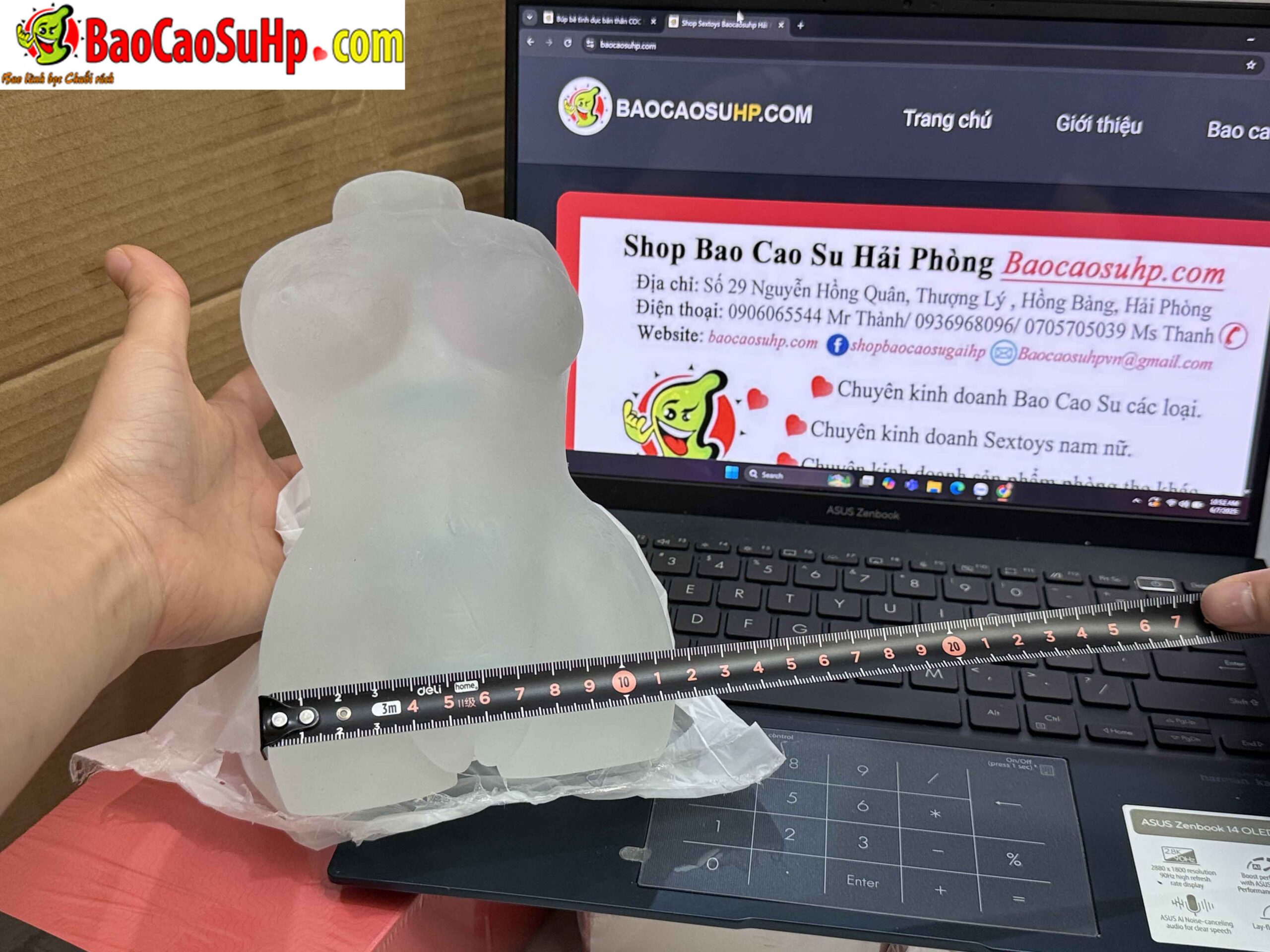 bup be tinh duc ban than COC Hanayome Yukiko 2 1 scaled - Búp bê tình dục bán thân COC Hanayome Yukiko trong suốt có 3 vòng siết